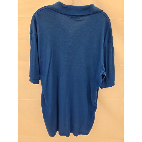 Ralph Lauren Polo Shirt Adult XL Blue With Red Pony Rugby Preppy Casual Mens - Picture 5 of 7